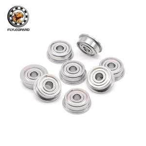 Rodamientos de Brida Flyleopard F625ZZ 5x16x5mm, Rodamientos de Bolas de Ranura Profunda en Miniatura con Bridas, Métricos P0, Acero Cromado - Product Image 2