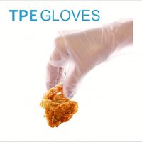 Guantes Híbridos Finos de TPE para Limpieza de Mascotas, Resistentes al Agua, Transparentes, para Cocina, Barbacoa, Jardín, con Pantalla Táctil