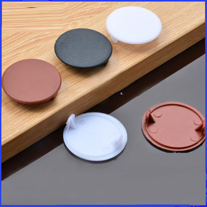 Hanweisong - Tapones Decorativos para Muebles 5 en 1, Plástico, 35, 38, 40 mm, Negro, Marrón, Blanco, Modernos y Sencillos, para Uso en Interiores - Product Image 1