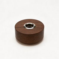 Couvercle de diffuseur d'aromathérapie en bois massif personnalisé, bouchon en bois pour bouteille d'huile parfumée personnalisée, accessoires écologiques pour la fragrance d'intérieur
