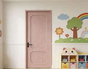 Elegante <span class=keywords><strong>Porta</strong></span> in Legno Rosa per Interni Moderni con Finitura di Alta Qualità e Design Elegante - Product Image 3