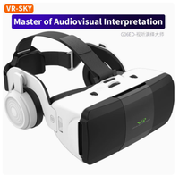 Nouvelles lunettes VR, console de jeu, lunettes 3D, lunettes de réalité virtuelle pour adultes, style lunettes de vue, dédiées aux téléphones mobiles
