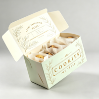 Boîte cadeau de luxe pour chocolats et macarons, emballage personnalisé pour desserts, idéal pour les fêtes