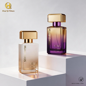 Lüks Gradyan Cam Losyon ve Tonik Şişesi, Cilt Bakım Losyonu ve Tonikleri için Güvenli Sızdırmaz Kapama Tasarımıyla - Product Image 1