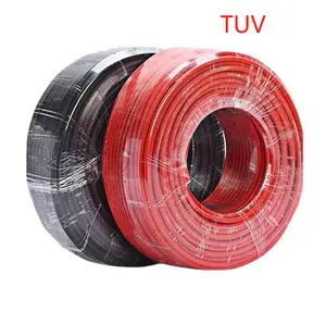 GZATG TUV Approbation H1Z2Z2-K Câble photovoltaïque 6mm2 4mm2 2.5mm DC Solar PV Cable For Power Systems