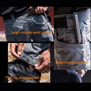 Pantalons de combat tactiques pour hommes, vente en gros d'usine, pantalons de sport de plein air, pantalons cargo, séchage rapide, pantalons tactiques - Product Image 3