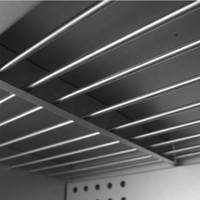 Four électrique commercial NFD-20FI 380V, 1 niveau, 2 plateaux, en acier inoxydable, thermostat réglable, minuteur intégré, température réglable, pour boulangerie