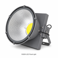 Reflector LED Industrial de 1000W, 120V CC, a Prueba de Explosiones IP68, de Aluminio, Antideslumbrante, 6500K, para Helipuertos
