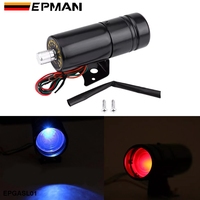 EPMAN Tachometer Universal Pengukur RPM Lampu Peringatan LED Shift Light Digital yang Dapat Disesuaikan 1000 hingga 11000 RPM Modifikasi EPGASL01