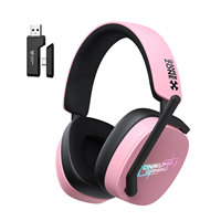 Casque de jeu sans fil ONIKUMA GT812 pour la vente en gros aux détaillants en ligne, avec latence faible de 30 ms, 2.4G, batterie 60H pour le gaming et l'e-sport