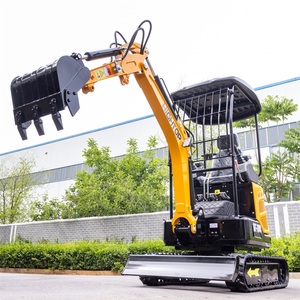 Mini-excavatrice multifonctionnelle, mini-excavatrice, petite pelleuse, 1,8 tonne, HT18C, pelleuse pour travaux de terrassement et d'exploitation minière - Product Image 3