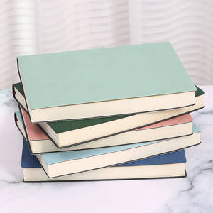 A5 académique université étudiant Record cahier Journal 180 feuilles épais doux PU cuir fil à coudre reliure - Product Image 5