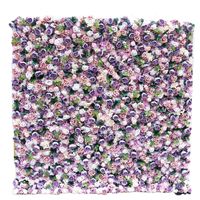 Großhandel Künstliche Blumenwand mit Gemischten Pfingstrosen- und Rosenblüten für Hochzeits-Fotohintergrund, Social Media, Schaufenster-Dekoration in Maßanfertigung
