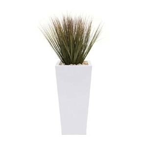 Grand <span class=keywords><strong>vase</strong></span> de sol moderne en fibre de verre noir mat, style dessin animé, pour la décoration de la maison, du jardin et des restaurants - Product Image 5