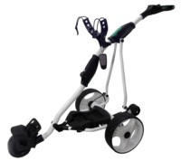 Chariot de golf télécommandé 2026 avec design ergonomique et contrôle automatique en descente &amp;   Système de pliage compact