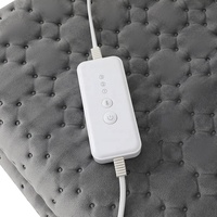 Couverture électrique chauffée sous le lit Contrôleur détachable confortable avec 3 réglages de chaleur