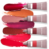 Marque privée Cosmétiques Gel Blush Crémeux Blush Joue Lèvres Teinte Maquillage Blush Crème Dames Palette Unique Pour Les Personnes À La Peau Foncée