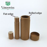 Cilindro de Papel Kraft Ecológico Personalizado, Envase Cilíndrico al por Mayor |   Proveedor