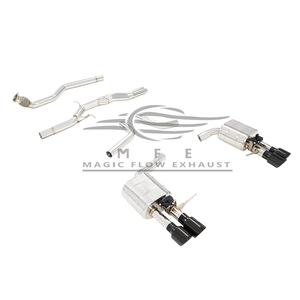 Tubo delantero Catback de punta de <span class=keywords><strong>escape</strong></span> cromado negro para <span class=keywords><strong>Audi</strong></span> Q5 2,0 T <span class=keywords><strong>SQ5</strong></span> Style <span class=keywords><strong>Escape</strong></span> - Product Image 1