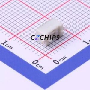 TS-1001T-AC04326 Tactile Switch SMD,6x3.5mm Switch Single Pole Single Throw Rectangle Button 2.6N Vertical Mount - Product Image 2