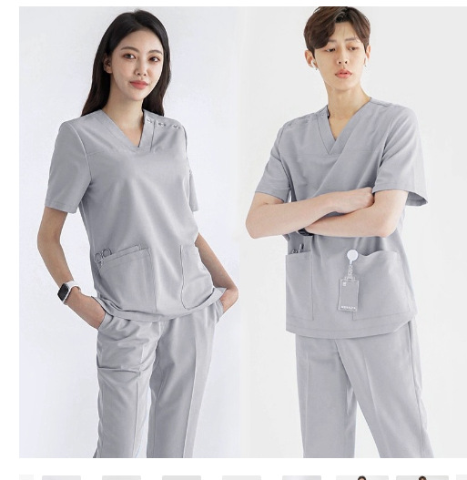 Costume gris clair stretch à manches courtes pour homme