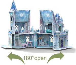 Puzzle 3D Ice Castle 62 pièces, kit d'artisanat artistique pour débutants, pour enfants et adultes - Product Image 5