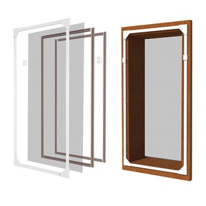 Pantallas mosquiteras retráctiles de fabricación al por mayor, perfiles de aluminio para puertas y ventanas, mosquiteras deslizantes - Product Image 5