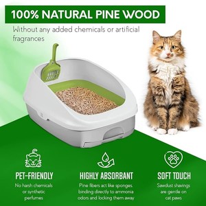 <b>Cat</b> <b>Litter</b> Wooden Pellets Deodorization Pine Wood <b>Cat</b> <b>Litter</b> Caked <b>Cat</b> <b>Litter</b> Natural and Environmental protection - Product Image 3