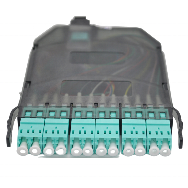 MPO/MTP LGX Box 12 24 Fiber Core LC MPO Cassette Box single mode OM2 OM3 MPO MTP Modular Cassette