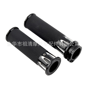 Zuqing Motorcycle Handlebar <b>Grip</b> Aluminum Alloy Black For Harley 883 XL1200 Throttle <b>Control</b> - Product Image 4