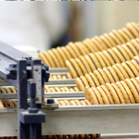 Machine à biscuits durs à Servo automatique 280/400/600mm. machine à biscuits japonaise