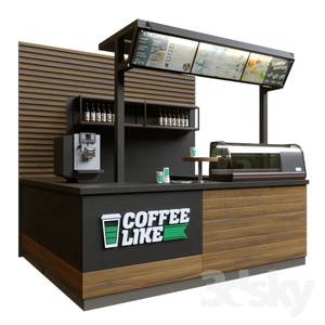Muebles <span class=keywords><strong>para</strong></span> Mostrador de Cafetería, Barra de Cafetería, <span class=keywords><strong>Kiosco</strong></span> de Madera, Diseños Personalizados de Kioscos <span class=keywords><strong>para</strong></span> Cafeterías - Product Image 1