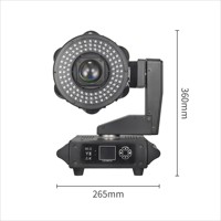 Lampu Panggung LED Meteor Effect 120W RGBW Bright Flame, Efek Percikan Dinamis, DMX512/Aktif Suara, Profesional untuk DJ