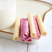 Tranche saveur noix de coco pour biscuits, 1 pièce, rouleau d'œuf pour snacks