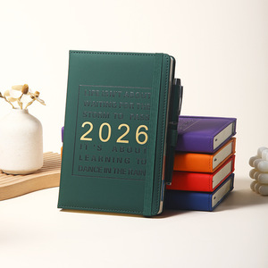 Cuốn sách lịch trình 2026 cá nhân xuyên biên giới Tiếng Anh cuốn sách lịch hàng năm 365 ngày notepad hướng dẫn hiệu quả kế hoạch hàng ngày - Product Image 2