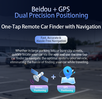 Kamera Dasbor Mobil 4G Remote DVR 2K+1080P Lensa Ganda GPS Beidou Posisi Ganda WiFi Pemantauan Parkir 256GB Kotak Hitam Mobil DVR Wifi