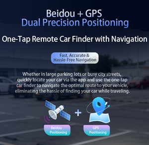 <span class=keywords><strong>Cam</strong></span>éra embarquée 4G avec télécommande, double objectif 2K+1080P, GPS Beidou double positionnement, surveillance de stationnement Wi-Fi, boîte noire de voiture 256 Go Wi-Fi - Product Image 4