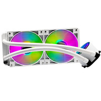 MANMU Nouveau Design Refroidisseur de Processeur Liquide 240mm Ventilateur de Processeur Rgb Refroidisseur de Processeur Am4 Refroidisseur d'Eau Processeur