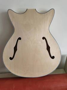 <span class=keywords><strong>Guitarra</strong></span> Eléctrica Semiacústica NOBLE HOLLOW BODY Edición Fina con Mástil de Arce Personalizado, Instrumento Musical Semi DIY, <span class=keywords><strong>Guitarra</strong></span> Española - Product Image 5