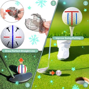 Calendrier de l'Avent de golf 2025 pour hommes adolescents 24 jours calendrier de compte à rebours de Noël avec balles de golf t-shirts marqueurs de balles - Product Image 5