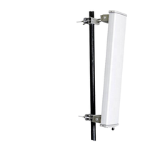 Antenne sectorielle directionnelle multi-array pour station de base WiFi WiMAX 4G LTE 2G-6GHz, antenne à plaque directionnelle avec gain 2x14dBi