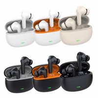 Écouteurs sans fil Bluetooth à réduction de bruit active, suppression du bruit ambiant, écouteurs intra-auriculaires sans fil pour appels téléphoniques