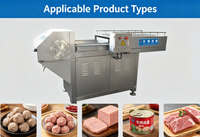 Machine à découper la viande congelée automatique, à faible consommation d'énergie, haute efficacité, industrielle, pour porc et bœuf, en acier inoxydable 304, 380V