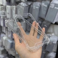 GSCASE Vente en gros Coque de téléphone fine en acrylique transparente légère pour iPhone 15 Pro Max 16 17 18 Pro Max