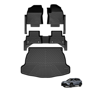 Alfombrilla de Piso para Automóvil 5D TPE Antideslizante de Fábrica KQD, Alfombrilla para <span class=keywords><strong>Maletero</strong></span>, Diseño Personalizado para <span class=keywords><strong>Toyota</strong></span> <span class=keywords><strong>Corolla</strong></span> <span class=keywords><strong>Cross</strong></span> <span class=keywords><strong>2022</strong></span> 2024 - Product Image 4