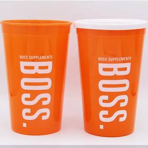 Vaso Reutilizable de Plástico <span class=keywords><strong>BOSS</strong></span> de 20 oz para Café, Cerveza, Té, Bodas, Cumpleaños, Batidos de Proteínas, Canadá - Product Image 3