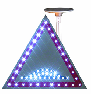 Năng Lượng Mặt Trời An Toàn Giao Thông <span class=keywords><strong>Led</strong></span> Tín Hiệu Dấu Hiệu Nhôm Phản Quang Cảnh Báo Đường Ban - Product Image 1