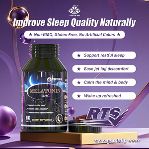 Melatonin Tablets Nighttime Support for Shift Workers &amp; Professionals Wake up Refreshed Quality Stock. Ready to Ship <strong>Now</strong> - Product Image 2