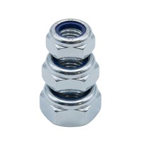 Écrou de blocage à tête hexagonale robuste en acier forgé SS304 SS316, acier au carbone galvanisé, métrique et impérial, filetage droit, pour usage industriel intensif