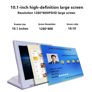 Terminal de Evaluación con Pantalla Táctil de 10.1 Pulgadas, Android 10, para Encuestas de Satisfacción en Gobierno y Bancos - Product Image 6